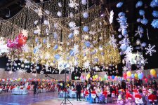 Heydar Aliyev Foundation arranges New Year party for children