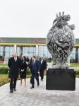 President Aliyev, his spouse attend opening of Zire Cultural Center (PHOTO)