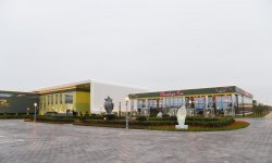 President Aliyev, his spouse attend opening of Zire Cultural Center (PHOTO)