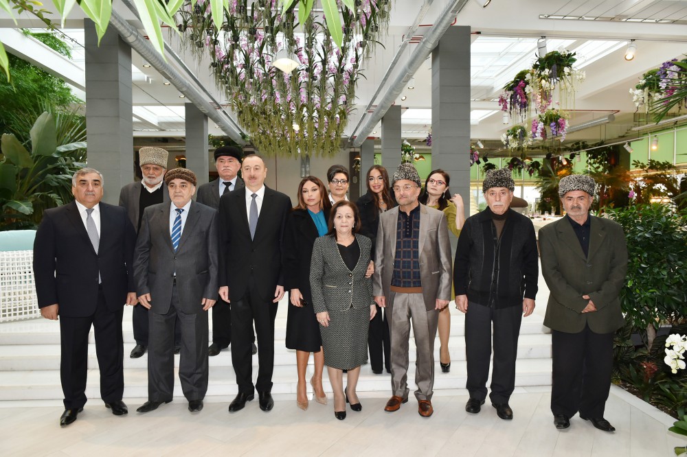 President Aliyev, his spouse attend opening of Zire Cultural Center (PHOTO)
