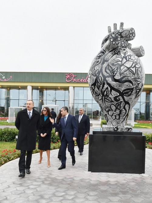 President Aliyev, his spouse attend opening of Zire Cultural Center (PHOTO)