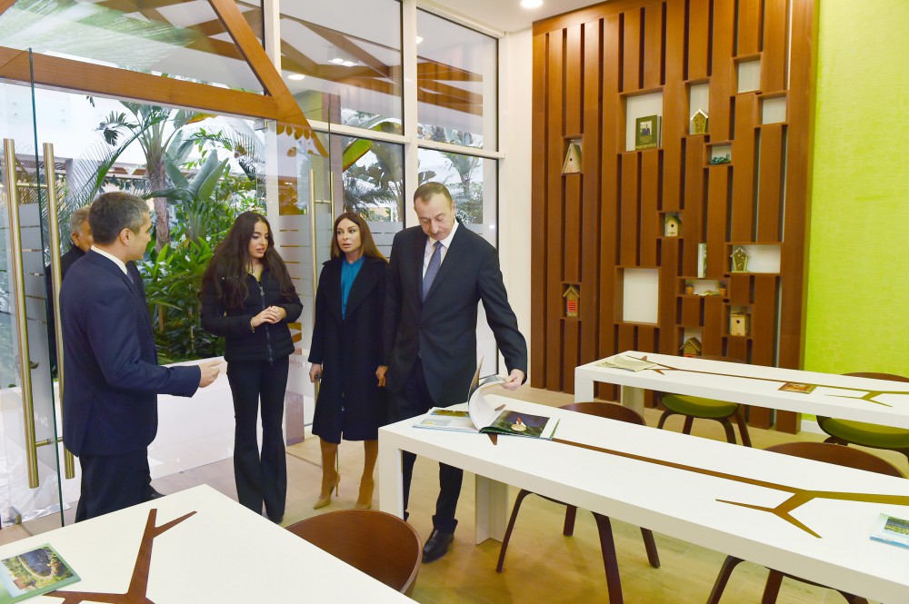 President Aliyev, his spouse attend opening of Zire Cultural Center (PHOTO)
