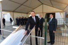 President Aliyev attends opening of large-size transformer plant, lays foundation stone for new enterprise (PHOTO)