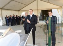 President Aliyev attends opening of large-size transformer plant, lays foundation stone for new enterprise (PHOTO)