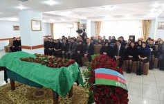 Ilham Aliyev attends farewell ceremony for People's Poet Zalimkhan Yagub