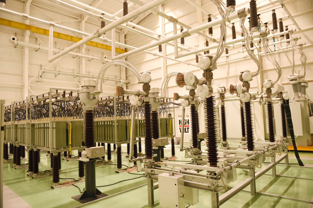 President Aliyev attends opening of large-size transformer plant, lays foundation stone for new enterprise (PHOTO)