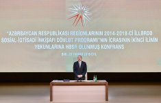 Ilham Aliyev says program on regional development is successful step (PHOTO)