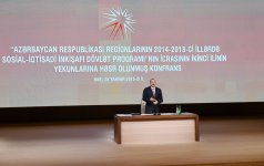Ilham Aliyev says program on regional development is successful step (PHOTO)