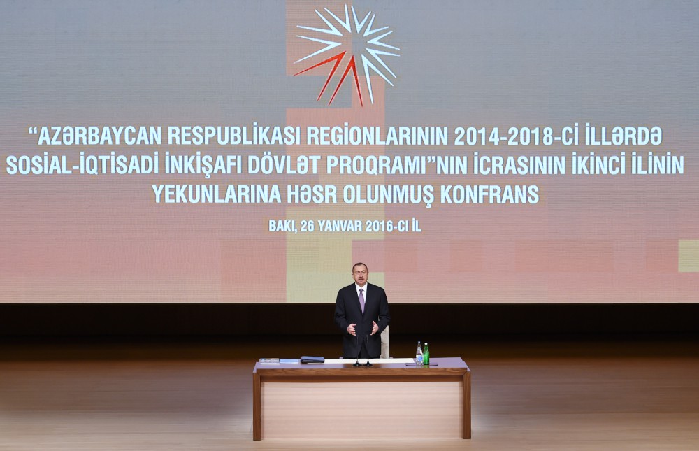 Ilham Aliyev says program on regional development is successful step (PHOTO)