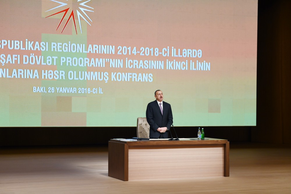 Ilham Aliyev says program on regional development is successful step (PHOTO)