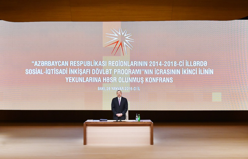 Ilham Aliyev says program on regional development is successful step (PHOTO)
