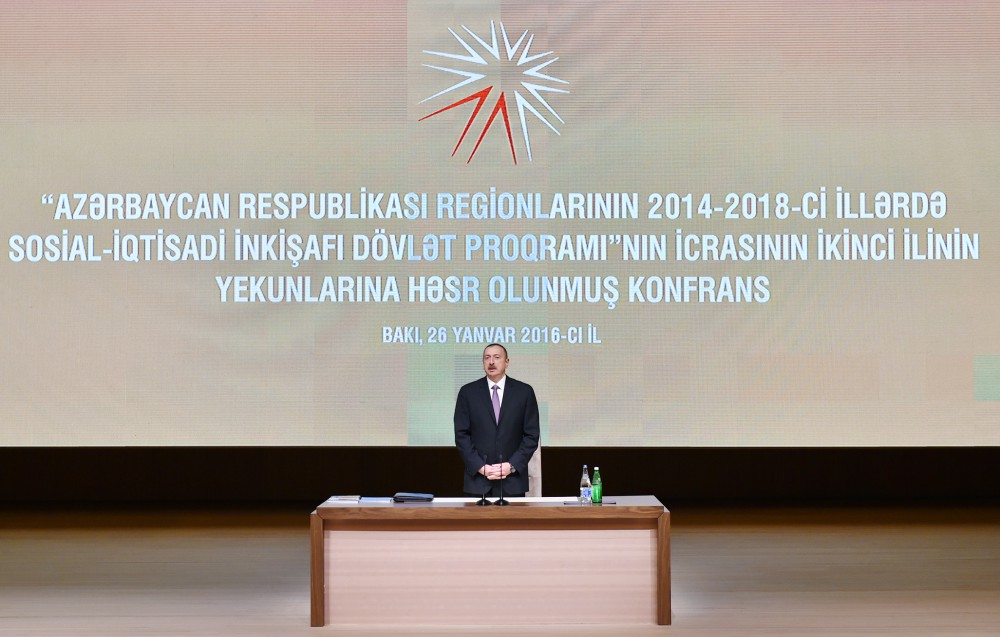 Ilham Aliyev says program on regional development is successful step (PHOTO)