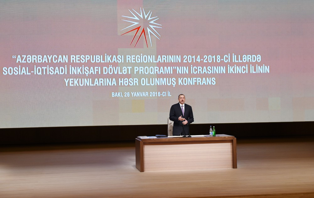 Ilham Aliyev says program on regional development is successful step (PHOTO)