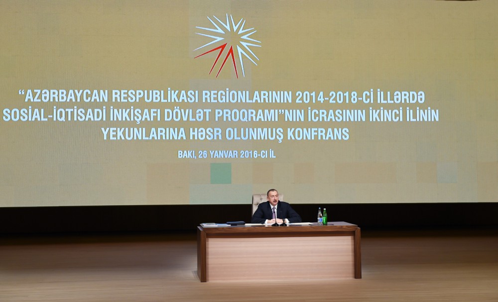 Ilham Aliyev says program on regional development is successful step (PHOTO)