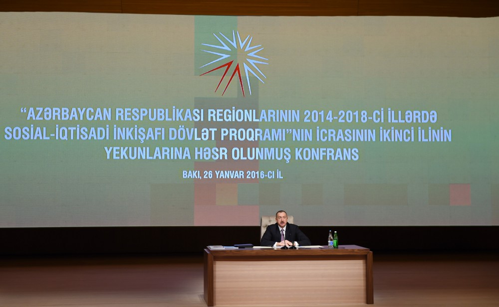 Ilham Aliyev says program on regional development is successful step (PHOTO)