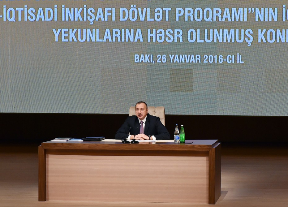 Ilham Aliyev says program on regional development is successful step (PHOTO)