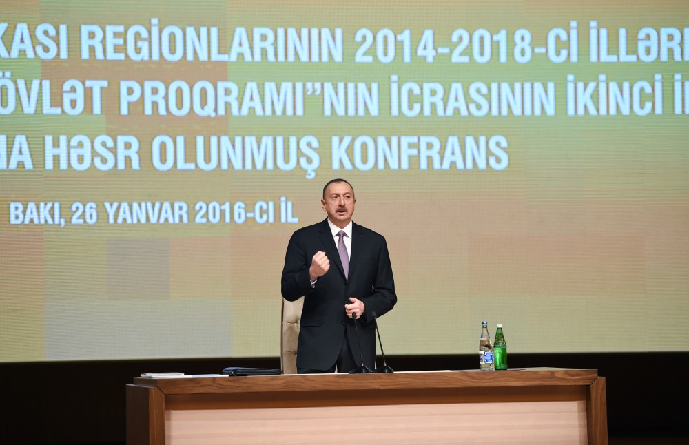 Ilham Aliyev says program on regional development is successful step (PHOTO)