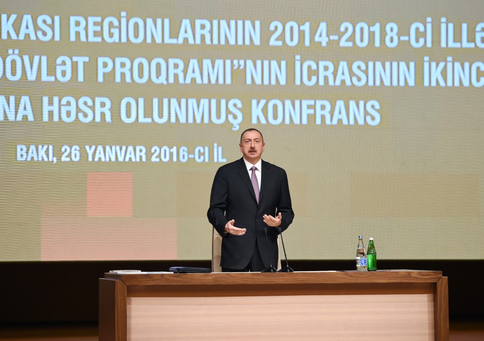 Ilham Aliyev says program on regional development is successful step (PHOTO)