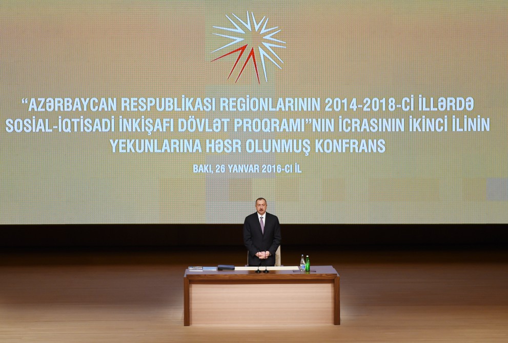 Ilham Aliyev says program on regional development is successful step (PHOTO)