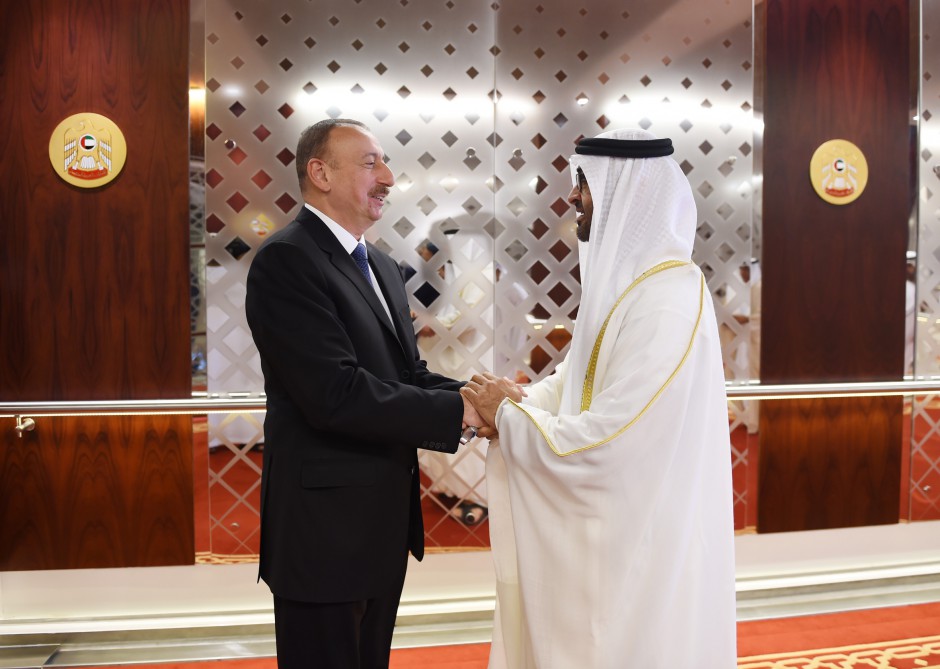 Azerbaijani president pays official visit to UAE