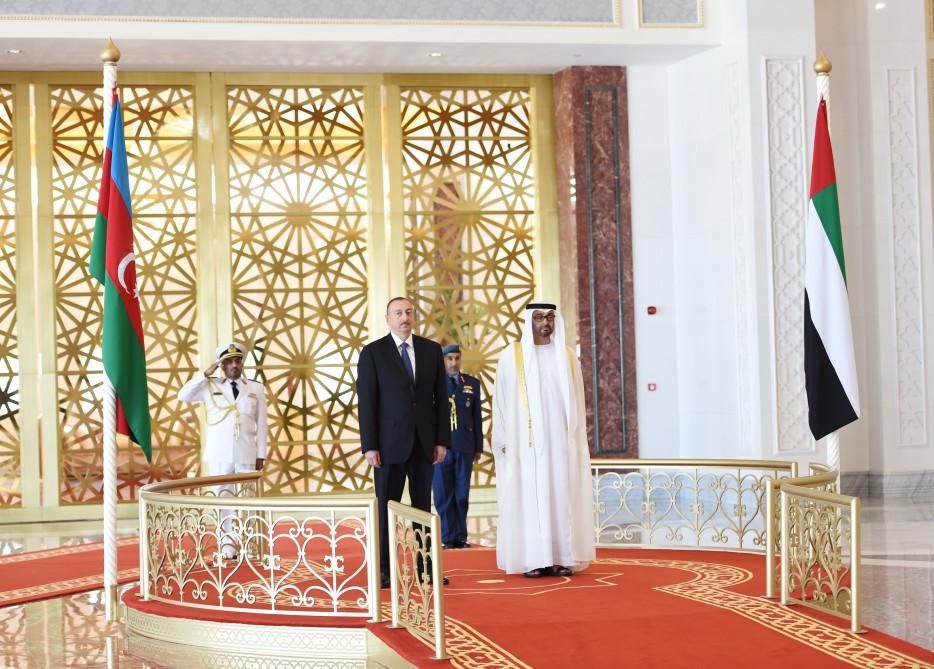 Azerbaijani president pays official visit to UAE