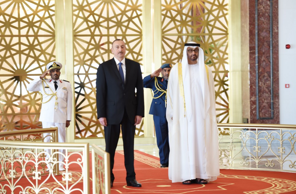 Azerbaijani president pays official visit to UAE