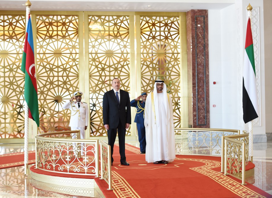 Azerbaijani president pays official visit to UAE