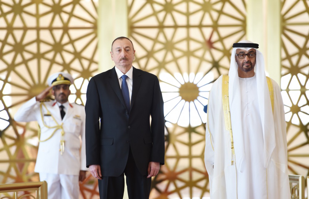 Azerbaijani president pays official visit to UAE