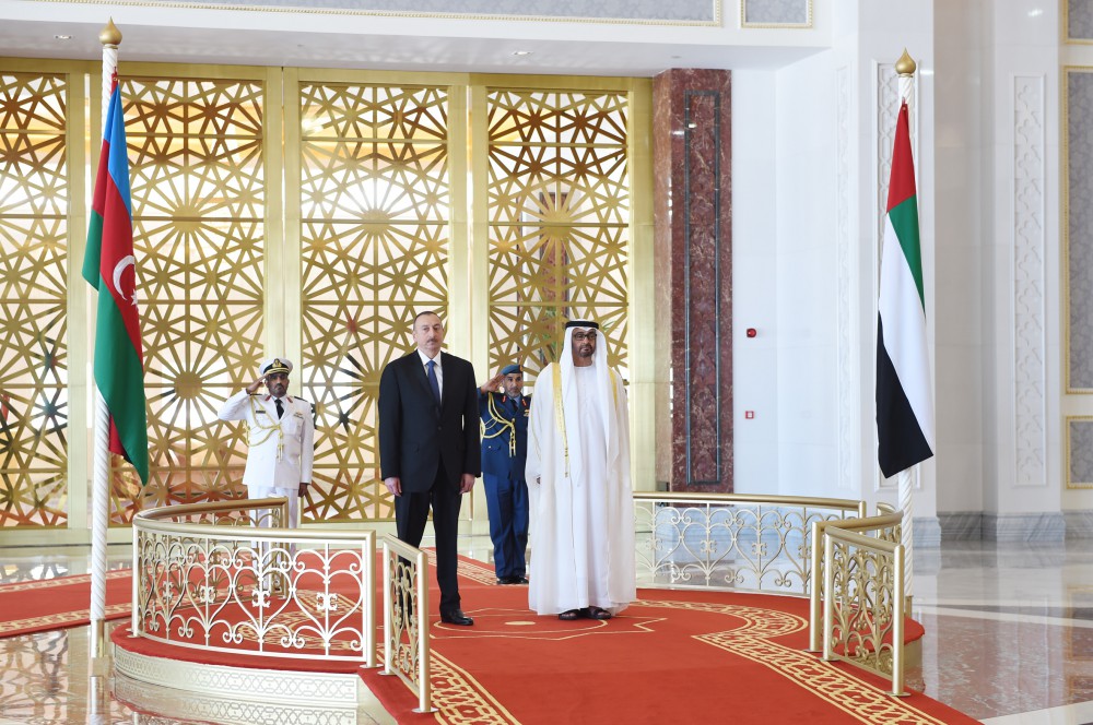 Azerbaijani president pays official visit to UAE