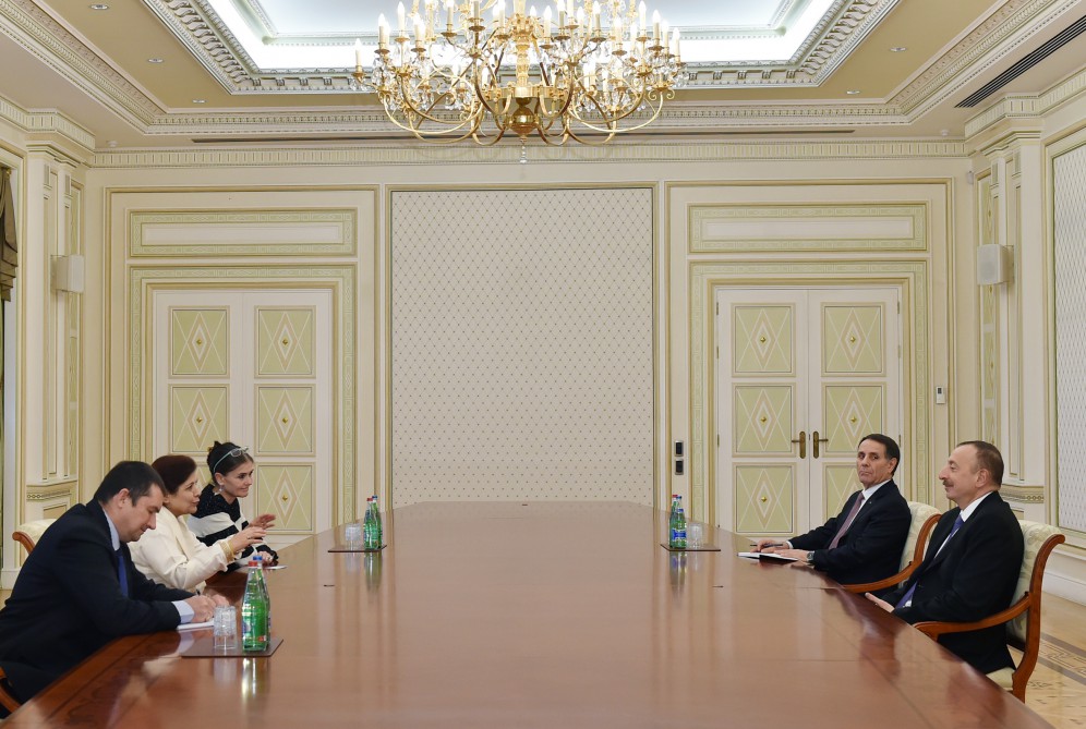 President Ilham Aliyev received the United Nations Under-Secretary-General
