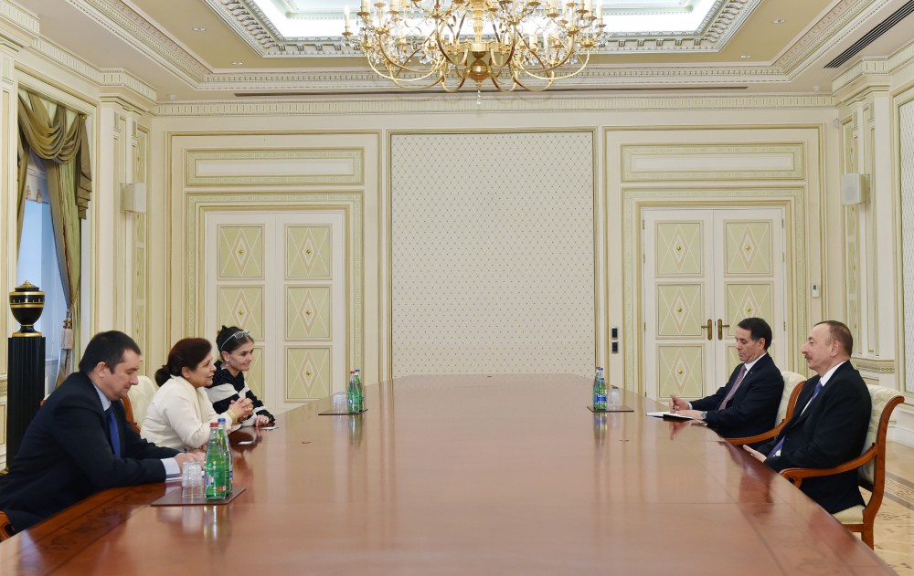 President Ilham Aliyev received the United Nations Under-Secretary-General