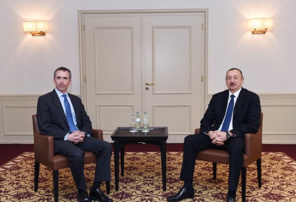 President Aliyev meets US under secretary of defense for intelligence