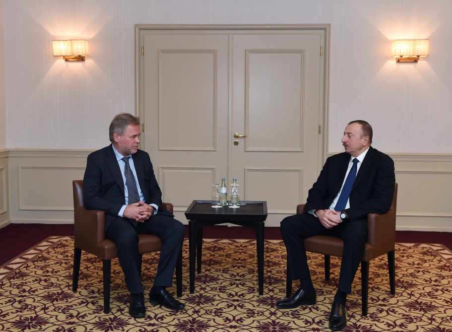 President Aliyev meets Kaspersky Lab CEO