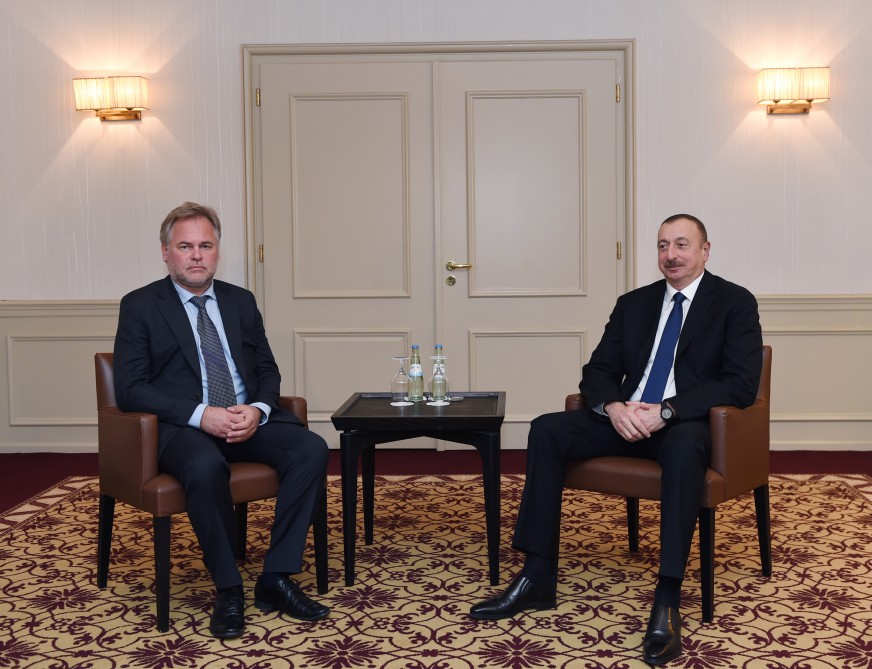 President Aliyev meets Kaspersky Lab CEO