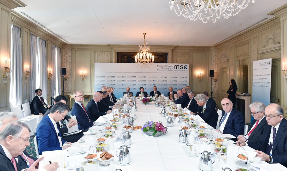 President Aliyev attends Energy Security Roundtable as part of Munich Security Conference