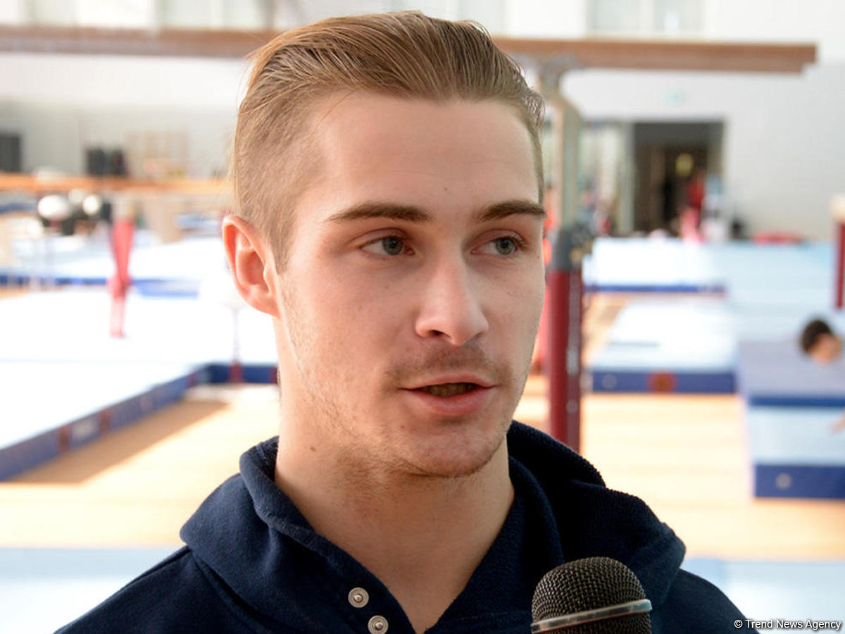 Gymnast Stepko urges fans to support Azerbaijani athletes at FIG World Challenge Cup