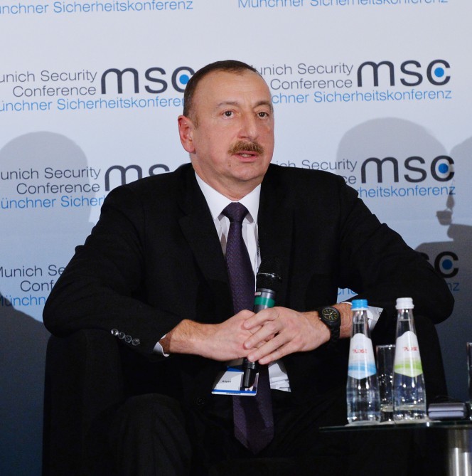 President Ilham Aliyev attended panel discussion on climate and energy security at Munich Security Conference