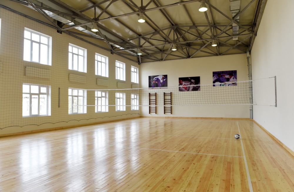 Azerbaijani president attends opening of secondary school No. 39 in Ganja