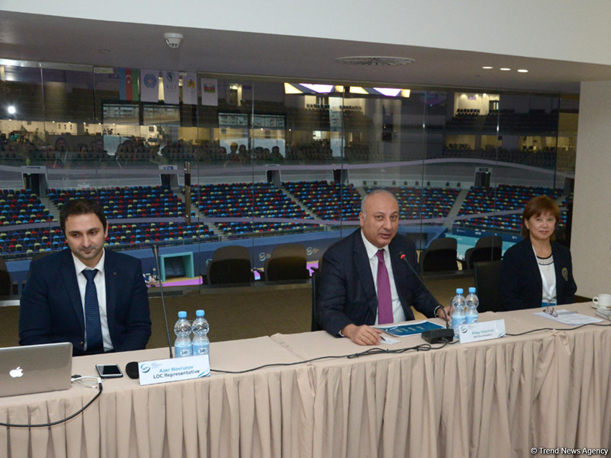 Baku hosts meeting of delegations arriving for FIG World Challenge Cup (PHOTO REPORT)