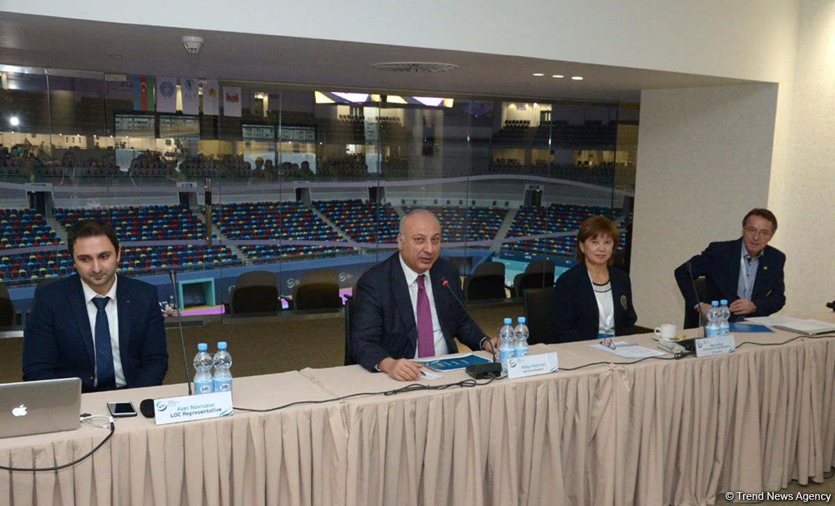 Baku hosts meeting of delegations arriving for FIG World Challenge Cup (PHOTO REPORT)