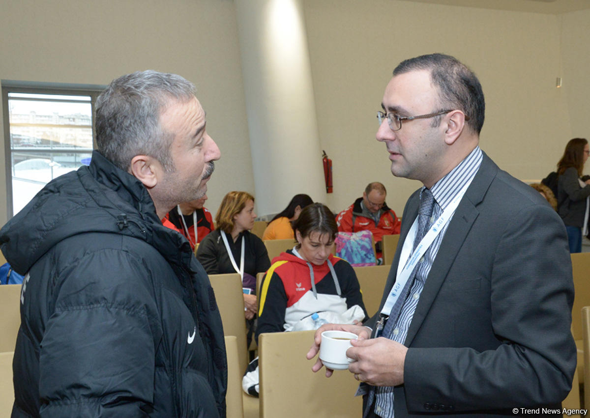 Baku hosts meeting of delegations arriving for FIG World Challenge Cup (PHOTO REPORT)