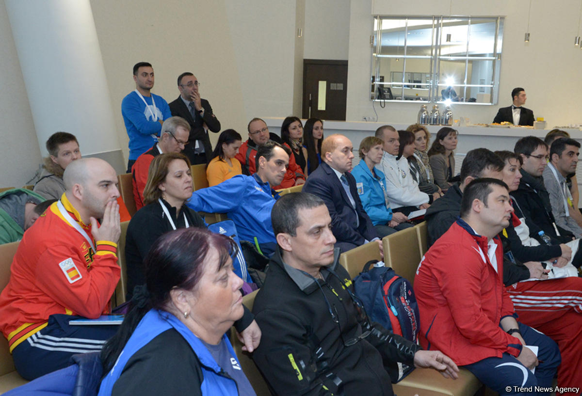 Baku hosts meeting of delegations arriving for FIG World Challenge Cup (PHOTO REPORT)