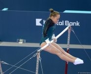 Azerbaijani gymnasts perform at FIG World Challenge Cup (PHOTO)