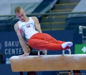 Azerbaijani gymnasts perform at FIG World Challenge Cup (PHOTO)