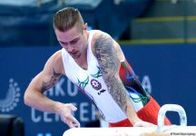 Azerbaijani gymnasts perform at FIG World Challenge Cup (PHOTO)