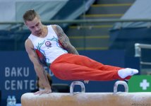 Azerbaijani gymnasts perform at FIG World Challenge Cup (PHOTO)