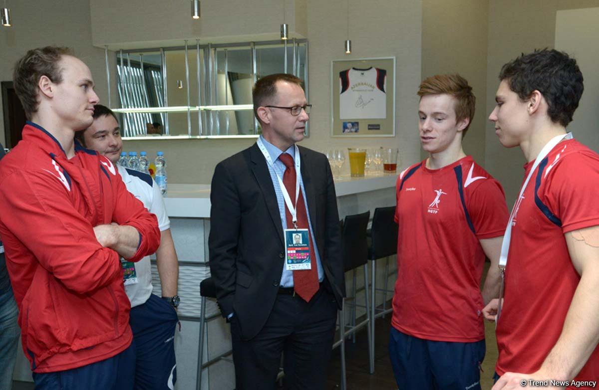 Norwegian athletes impressed by organizing of FIG World Challenge Cup in Baku