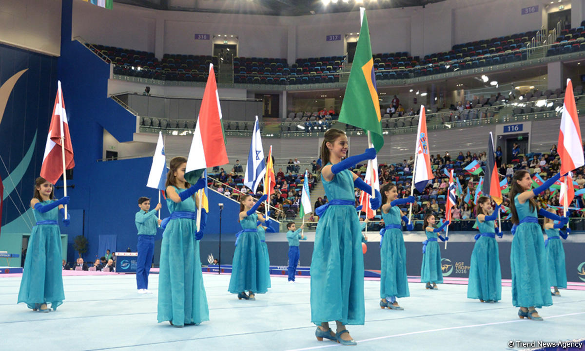 Gymnastics fan delighted by FIG Cup opening ceremony in Baku