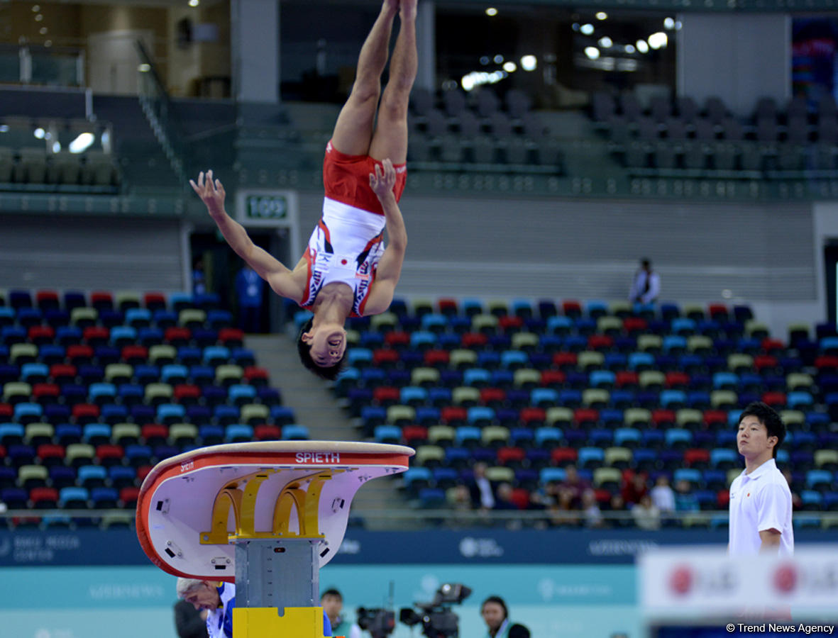 Gymnastics events underway on FIG Cup Day 2 in Baku (PHOTO)