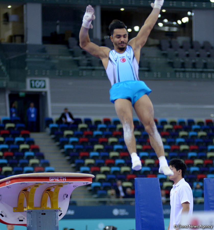 Gymnastics events underway on FIG Cup Day 2 in Baku (PHOTO)